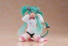 Hatsune Miku Cat Ear T-Shirt Ver. Desktop Cute PVC Figur 13 cm thumbnail