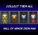 Marvel Iron Man Hall of Armor Mdl. 8 Dlx. Pop! Figure 1038 - PX thumbnail