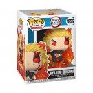 Demon Slayer: Kimetsu no Yaiba POP! Animation Kyojuro Rengoku 9th form Exclusive Vinyl figure 1856 6 inch thumbnail