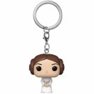 Star Wars Princess Leia Funko Pocket Pop! Key Chain thumbnail