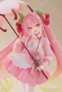 Hatsune Miku AMP PVC Statue Newley Written Sakura Miku Sakura Dress Ver. 21 cm thumbnail