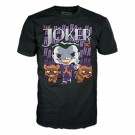 DC Comics Joker Adult Black Pop! Boxed T-skjorte thumbnail