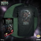 Star Wars May the 4th Boba Fett Adult Boxed Gray Pop! T-skjorte thumbnail