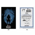 It: Welcome to Derry Movie Maniacs PVC Statue Pennywise (Flashback) (Gold Label) 16 cm thumbnail