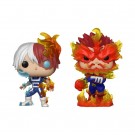 My Hero Academia Shoto Todoroki and Endeavor Exclusive POP! 2 pack thumbnail