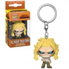 My Hero Academia All Might Weakened Pocket Pop! Key Chain thumbnail