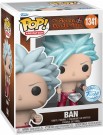 Funko! POP Excl Diamond Seven Deadly Sins Ban Vinyl figure 1341 thumbnail