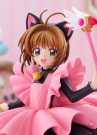 Cardcaptor Sakura Pop Up Parade PVC Statue Sakura Kinomoto: Black Cat Costume Ver. L Size 22 cm thumbnail