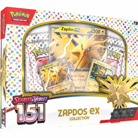 Pokemon 151 Special Scarlet & Violet Zapdos Ex Box - Forhåndsbestilling