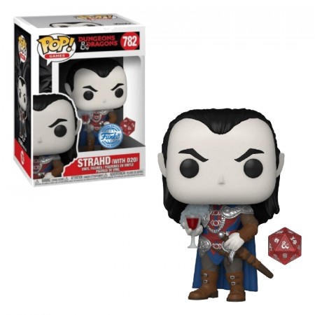 Dungeons & Dragons POP & Dice Games Strahd (MT) Exclusive Vinyl Figure 782
