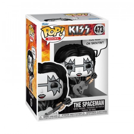 KISS POP! Sayings The Spaceman(R&R All Night) Vinyl Figure 473