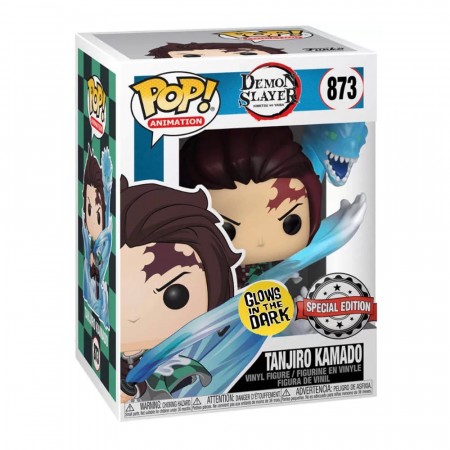 Demon Slayer: Kimetsu no Yaiba POP! Animation Tanjro W/ Dragon(GW/TRL) 9 cm Vinyl figure 873