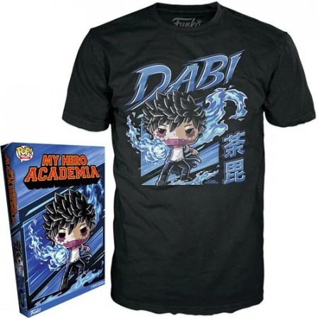 My Hero Academia Dabi Adult Boxed Pop! T-Shirt - Specialty Series