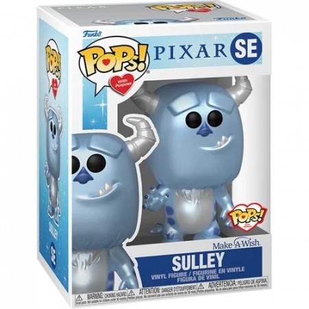 Make-A-Wish Sulley Metallic Pop! Vinyl Figure SE