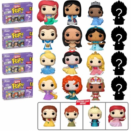 Disney Princesses Bitty Pop! Mini-Figure 4-Pack