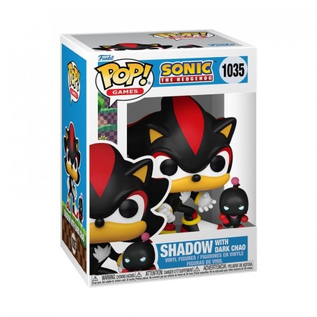 Sonic The Hedgehog POP & Buddy! Shadow w/DChao Vinyl Figure 1035