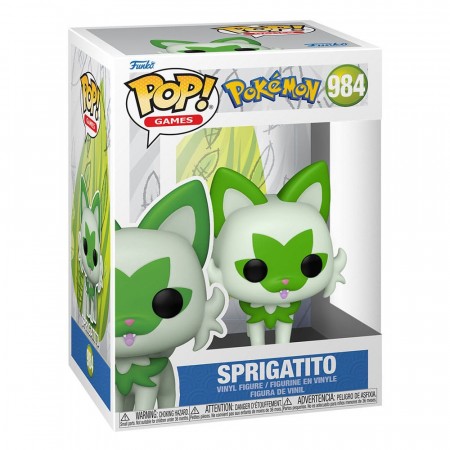 Pokemon POP! Games Sprigatito Vinyl Figure 984