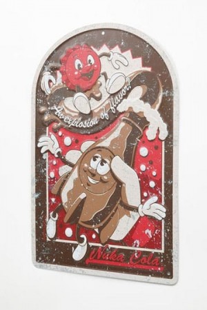 Fallout Metal Sign Vintage Ad 30 x 45 cm - Forventet Februar