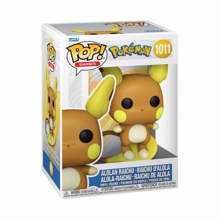 Pokemon POP! Games Raichu(Alolan)(EMEA) Vinyl figure 1011