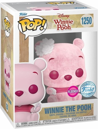 Winnie the Pooh POP! Disney Cherry Blosom Pooh (Flocked) Special Edition Vinyl Figure 1250