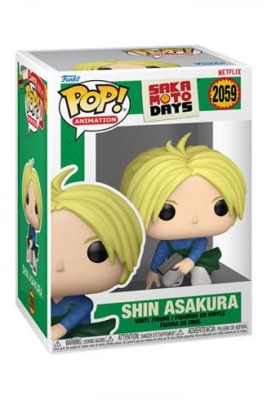 Sakamoto Days POP! Animation Vinyl Figures Shin 9 cm 2059