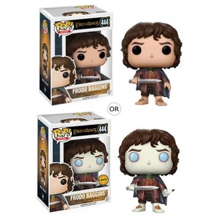 The Lord of the Rings Frodo Baggins Pop! Vinyl Figure 444 - Mulighet for chase