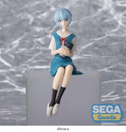 Rebuild Of Evangelion Rei Ayanami Pm Perching Fig 14 cm