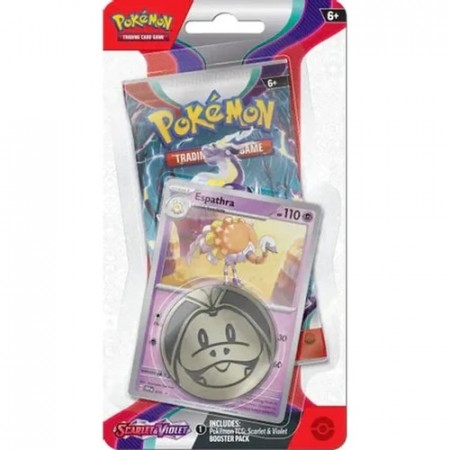 Pokemon Scarlet & Violet - 1 Pack blister Espathra - Allerede på lager, sendes til release