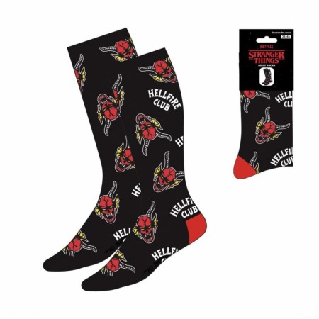 Stranger Things Socks Hellfire Club AOP 38-45