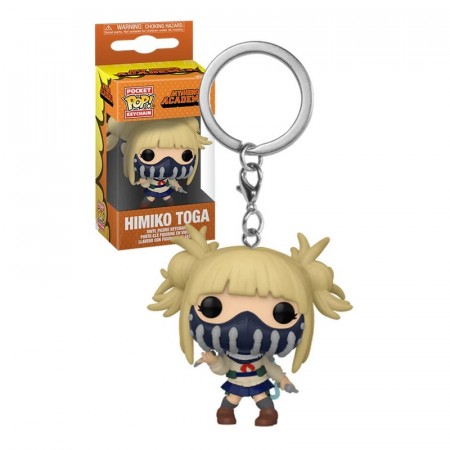 My Hero Academia POP! Vinyl Nøkkelring 4 cm Toga w/Face Cover