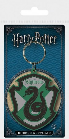 Harry Potter Rubber Nøkkelring Slytherin 6 cm