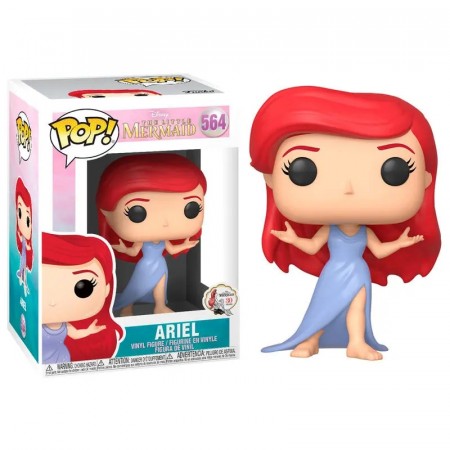 Little Mermaid Ariel Purple Dress Pop! Vinyl Figure 564