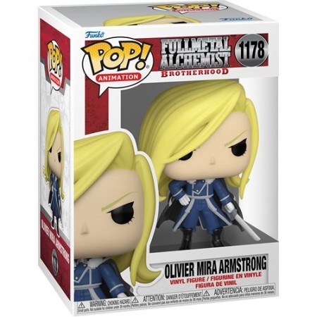 Fullmetal Alchemist: Brotherhood Olivier Mira Armstrong with Sword Pop! Vinyl Figure 1178