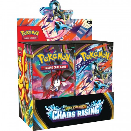 Max 1 per pers./husstand Pokemon Chaos Rising Display/Booster Box