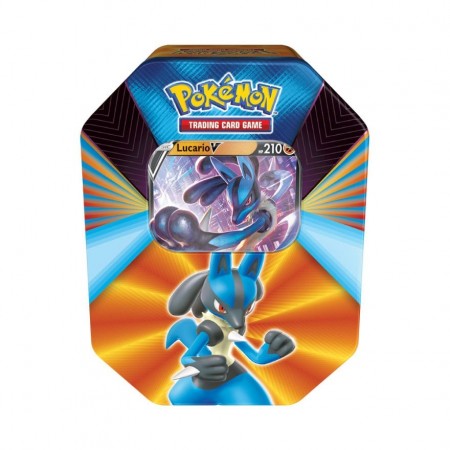 Pokemon Tin Spring V Forces - Lucario - siste på lager