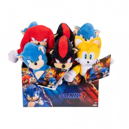 Sonic - The Hedgehog Movie 3 Plush Wave 1 23 cm