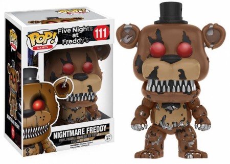 Five Nights at Freddy's POP! Games Nightmare Freddy Vinyl Figure 111