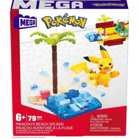 Mega Construx Pokemon Adventure Builder Pikachu