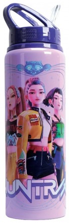KPop Demon Hunters Flip Top Drikkeflaske - Huntrix