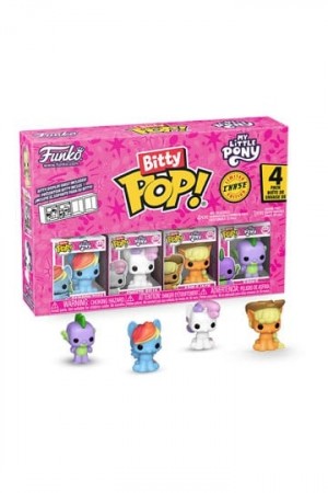 My Little Pony Bitty POP! Vinyl Figure 4-Pack Rainbow Dash 2,5 cm