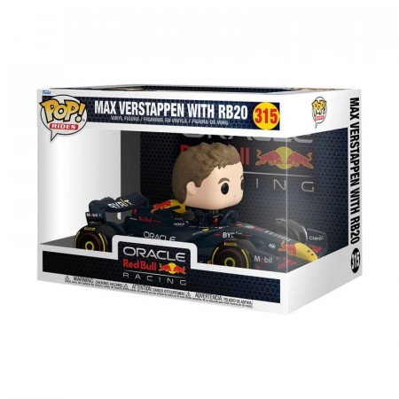 Formula 1 POP! Rides Super Deluxe RB- Verstappen w/RB20 15 cm Vinyl Figure 315 - Forventet November