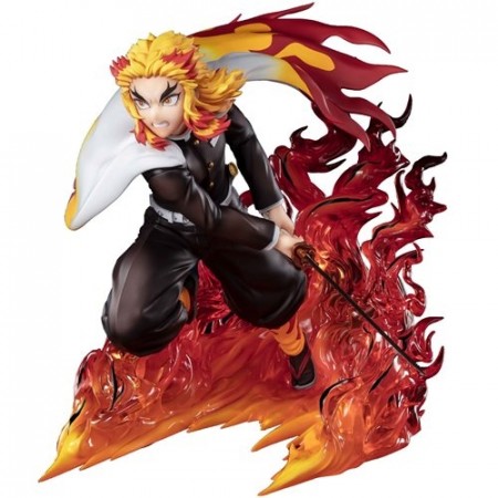 Bandai Figuarts ZERO Demon Slayer Kyojuro Rengoku Flame Hashira Statue