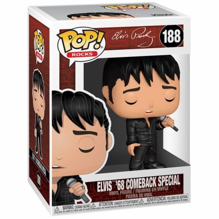 Elvis Presley 1968 Comeback Special Pop! Vinyl Figure 188