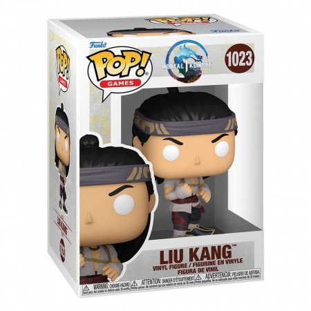  Mortal Kombat POP! Games  Liu Kang (God of  Fire) Vinyl Figure 1023