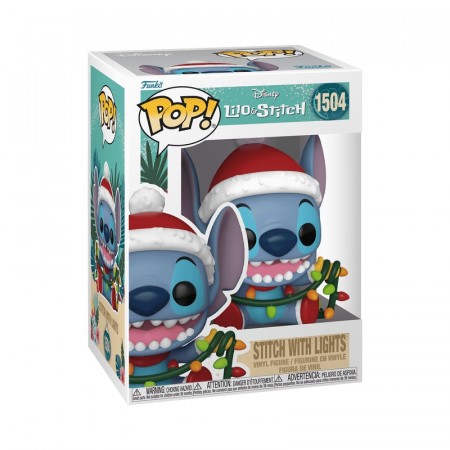 Disney POP! Holiday Stitch w/Lights Vinyl Figure 1504