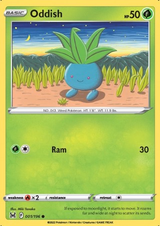 Lost Origin 1/196 Oddish