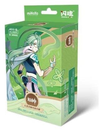 Genshin Impact Trading Card Game - Pre-Build Starter Deck 06 - Baizhu - Series 2 - Kinesisk