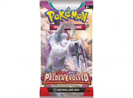 Pokemon Paldea Evolved Booster pakke - 1 stk