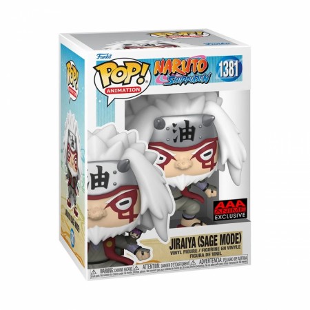 Naruto Shippuden Jiraiya Sage Mode Pop! Vinyl Figure 1381 AAA Anime Exc.