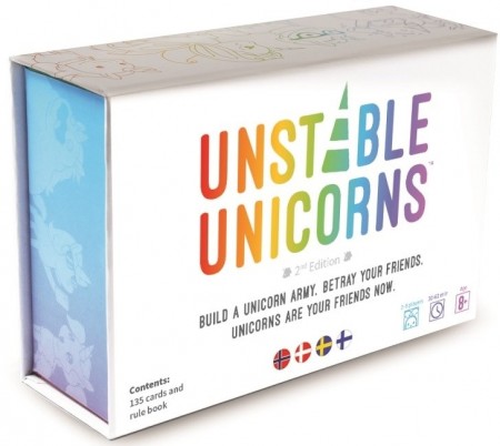 Unstable Unicorns - kortspill Norske regler